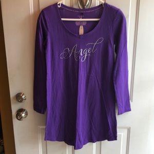 *NWT* Victoria’s Secret Angel Purple Sleep Shirt